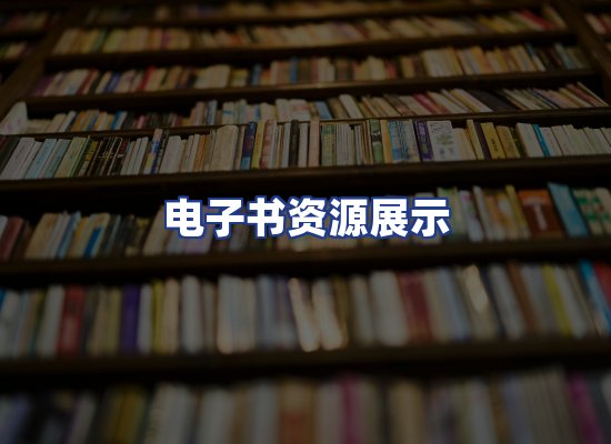 电子书资源展示
